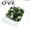 Joyería de Palomitas de Maíz de 10 mm Cuentas Sueltas Cuentas de Vidrio Cuentas de Vidrio Cielo Estrellado Materiales para Accesorios Hechos a Mano DIY Pulsera Pulsera Niñas