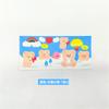 Pegatina de cuenta de mano de estudiante de oso peludo rosa lindo coreano, pegatina de sellado DIY, pegatina decorativa para carcasa de teléfono móvil, papel adhesivo