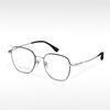HX08100 montura artística retro montura de gafas de titanio puro estilo coreano montura de titanio adelgazante para cara grande montura de gafas para miopía