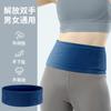 Riñonera Deportiva para Correr, Bolsa para Teléfono Móvil de Alta Elasticidad, Cinturón Multifuncional para Correr por la Mañana, Fitness al Aire Libre para Hombres y Mujeres, Cinturón Profesional que No se Mueve