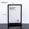 Cartão de Mesa Acrílico Moldado por Injeção Cartão Integrado com Display de QR Code Cartão de Preço A4 Suporte de Cardápio