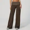 Amazon Novo Conjunto Fitness de Peça Falsa Dupla Wide Leg Quadrado Costas Bonitas Moda Casual Cintura Dobrável Conjunto de Yoga