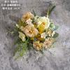 Decoração de parede, luz da manhã, orvalho, letra, simulação, flor, decoração para casa, design de flores, casamento, segurando, buquê de flores, decoração de parede CF01427