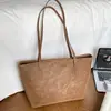 Otoño/Invierno 2026 Nuevo Bolso Tote de Alta Calidad con Textura Elegante de Nicho Gran Capacidad Moderno Simple Versátil de Hombro o de Mano