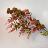 Nueva Planta Verde de Eucalipto Planta Verde en Flor Boda Hogar Decoración de Flores de Plástico Comercio Exterior