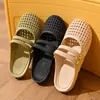 Nuevas Sandalias de Dedo de Moda para Mujer para Verano, Antideslizantes, Resistentes al Desgaste, Zapatos para el Hogar, Baño y Playa con Agujeros