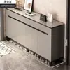 Armário de sapatos para entrada de casa, armário de luxo leve, armário de hall de entrada, armário de armazenamento com divisória, armário de armazenamento para corredor e varanda, sapateira