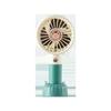 Ventilador de escritorio pequeño vertical transfronterizo estilo retro de Hong Kong tres velocidades de viento portátil carga USB de mano pequeño ventilador