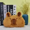 Estuche de Peluche Rosa de Cordero para Estudiantes Niñas, Bolsa de Papelería Linda de Dibujos Animados de Gran Capacidad, Bolsa de Maquillaje Rosa My Melody