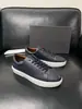 Venta Caliente Transfronteriza Cuero Genuino Estilo de Negocios Zapatos de Cuero de Caña Baja con Cordones Casuales Zapatos de Tabla Suministro Directo de Fábrica