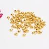 Pacote de 14K cor de ouro retendo Transferência pingente de tubo redondo diy acessórios de jóias artesanais colar de ouro pulseira pendurada pequeno pingente