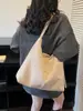Bolso de Hombro Retro de Gamuza de Gran Capacidad para Mujer, Bolso Cruzado de Alta Gama para el Trabajo, Bolso Tote Mate para Mujer