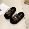Nuevas Zapatillas de Casa Gruesas Antideslizantes para Interior y Exterior, Aumentadoras de Altura, Felpa, Chanclas Peludas de Otoño Invierno para Mujer