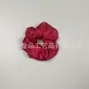Elástico de Cabelo de Seda Estilo Coreano Scrunchie de Cetim Cor Sólida Cetim Tendência Simples Acessório de Cabelo Falso Seda Elástico de Cabelo Atacado