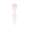 Tapón Anal de Cristal Transparente, Herramienta de Entrenamiento Trasero, Juguete Sexual Sm, Juguete Sexual Alternativo, Dildo para Masturbación, Dropshipping