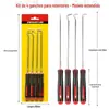 Kit de Ferramentas Gancho para Retirar Retentores de Óleo Fabricantes fornecem Gancho para Remover Anel de Vedação Chave de Fenda para Retentores de Óleo Ferramenta de Proteção Automotiva