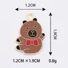 Joyas Creativas DIY Accesorios de Colgante Individual Patrón de Capibara Capibara Aleación con Goteo de Aceite Colgante para Collar Pulsera Venta al por Mayor
