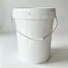 Barril redondo personalizado de 20 litros para embalaje de vino con tapa, barril de plástico engrosado, barril de pintura, barril de embalaje químico, contenedor de pintura