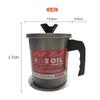 Nueva olla con filtro de aceite para el hogar con colador, olla con filtro de aceite de cocina de gran capacidad con tapa, olla japonesa para aislar aceite.