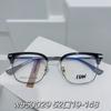 Novo Óculos Masculinos da Moda com Armação Quadrada para Negócios, Armação de Óculos com Prateleira para Sobrancelhas, Tendência da Moda, Estilo Igual do Xiaohongshu, Armação Completa de Liga