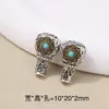 Xizang Prata Duas Cores Três Vias Pulseira Contas Espaçadoras Nicho DIY Pulseira Pingente Colar Acessórios de Joias Venda Direta da Fábrica Atacado