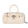 Bolso bandolera sencillo de moda para principios de primavera de 2025, elegante y elegante, bolso de mano coreano de color liso.