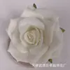 Cabezas de Flores de Rosa de Terciopelo Sintético con Pétalos Grandes para Decoraciones de San Valentín y Bodas, Flores Artificiales, Rosas de Terciopelo Sintético