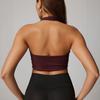 Colete Esportivo Fitness para Mulheres, À Prova de Choque e Anti-Flacidez, Roupa Íntima para Esportes ao Ar Livre, Roupa para Corrida Fitness Yoga, Aprovação Direta da Fábrica