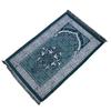 Alfombra de Chenilla 70*110cm Manta Delgada Flor de Llama Rectangular Portátil para el Hogar Felpudo Transfronterizo