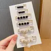 Broches de Alta Qualidade Transfronteiriços, Alfinetes de Colar com Pérolas e Strass Anti-Exposição, Alfinetes de Laço para Cardigan, Acessórios para Roupas, Pequenos Alfinetes de Peito