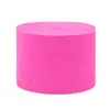 Macaron com Franja Rolo de Papel Anelado Espesso de Aniversário Decoração Decorativa Externa para Jardim de Infância Infantil Papel Plissado Colorido