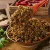 Verduras de Mostaza Encurtidas Yibin, Disponibles Comercial y Comúnmente, Empaquetadas en Bolsas, Especialidad de Sichuan, No Requiere Lavado, Libre de Arena, Sin Tallos Viejos, para Olla Caliente y Cerdo Estofado, Verduras de Mostaza Secas