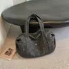 2026 Nova Bolsa Estampa de Leopardo Estilo Preguiçoso Tendência de Moda Nicho Bolsa de Mão Retrô Bolsa de Ombro Viagem Diária Feminina Sensação de Alto Padrão