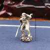 Paisaje Micro Creativo Latón Viaje al Oeste Cuatro Piezas Decoración del Hogar Escritorio de Oficina Mascota de Té Adornos Vintage