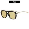 Gafas de Sol Versátiles de Personalidad Europea y Americana con Nudo de Cuerda, Montura Cuadrada, Doble Puente, Moda para Vacaciones, Protección Solar, Conducción al Aire Libre, Gafas de Sol Transfronterizas