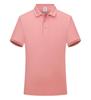 Macacão polo de malha de verão com lapela masculino e feminino camisa cultural bordado com logo roupa de trabalho camisa publicitária para grupo