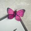 Pequeno Livro Vermelho Internet Celebrante Explosões Borboleta Flor Parede Simulação Flor Cabelo Cartão Phalaenopsis diy Monet Janela Borboleta Flor Decorativa