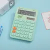 Calculadora Transfronteriza con Doble Fuente de Alimentación, Color Degradado, Alto Atractivo Estético, Calculadora Estilo Diosa, Calculadora de 12 Dígitos para Estudiantes Universitarios