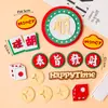 Decoração de Bolo para Riqueza e Prosperidade, Deus da Fortuna, Para Quem Apontar Ficará Rico, Deus Masculino, Decoração de Confeitaria para Aniversário de Homem
