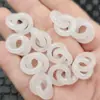 Anel de jade branco Hetian de Xinjiang Pingente de jade Colar de jade e ouro Pulseira Brincos Pingente Fivela de jade Acessórios para grampo de cabelo