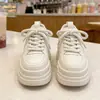 Tenis Blancos de Suela Gruesa para Mujer, Nuevos de Primavera 2026 Más Vendidos, Zapatos que Aumentan la Altura para Mujeres Bajitas, Tenis Blancos de Moda para Mujer