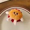 Broche de pelúcia de desenho animado, acessórios de hambúrguer, pingente para chapéu e bolsa, acessórios DIY, roupas, boneca, acessórios de batata frita