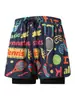 Bañadores para Hombre, Traje de Baño Anti-Vergüenza, Pantalones Cortos de Playa, Pantalones Cortos Casuales de Nuevo Estilo para Resort de Aguas Termales, Pantalones Cortos de Surf para la Costa