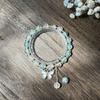 Pulsera Año Nuevo del Dragón 2024 para Mujer Pulsera Imitación Cinabrio Bollo de Dragón Nuevo Estilo Chino Joyería Estilo Chino Año del Dragón