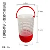 Fábrica ponto badminton ninho acessórios equipamentos de pesca equipamentos de pesca suprimentos de pesca atacado plástico ninho isca gaiola