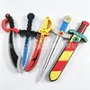 Armas de espuma EVA personalizadas al por mayor, juego de espada y escudo de juguete para niños, suave, no lesiona, ecológico y no tóxico