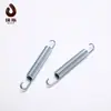 Resorte de doble gancho directo de fábrica acero inoxidable resorte de tensión herramientas de ferretería para fortalecer y alargar clip resorte personalización