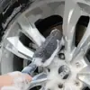 Cepillo para Neumáticos de Coche Herramienta de Limpieza para Coche Tela Trenzada de Microfibra Cepillo Limpiador de Neumáticos No Daña la Pintura del Coche Cepillo para Ruedas