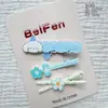 Conjunto Fofo de Presilhas de Cabelo Estrela de Cachorrinho Desenho Animado para Meninas Presilhas para Franja Presilhas para Cabelos Rebeldes Presilhas Laterais para Crianças Acessórios de Cabelo