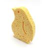 Fábrica de origen de esponjas algodón de pulpa de madera comprimida amarillo estado seco algodón de pulpa de madera esponja de limpieza absorbente para lavar la cara espuma expansible